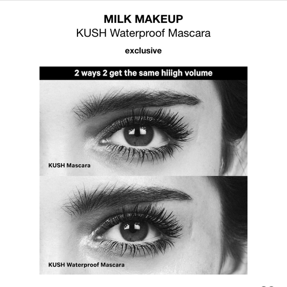 NWT Milk Makeup Kush Waterproof Black Mascara - Picture 9 of 9